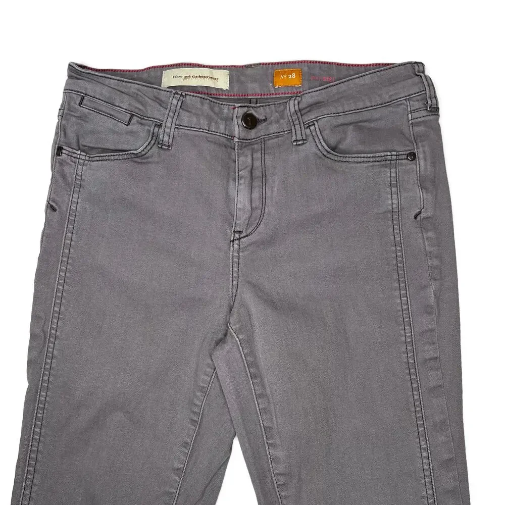 Anthropologie Pilcro Stet Cropped Ankle Jeans size 28